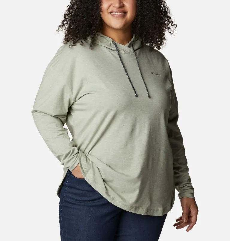 Women's Sun Trek Hooded Pullover - Plus Size - 1931814