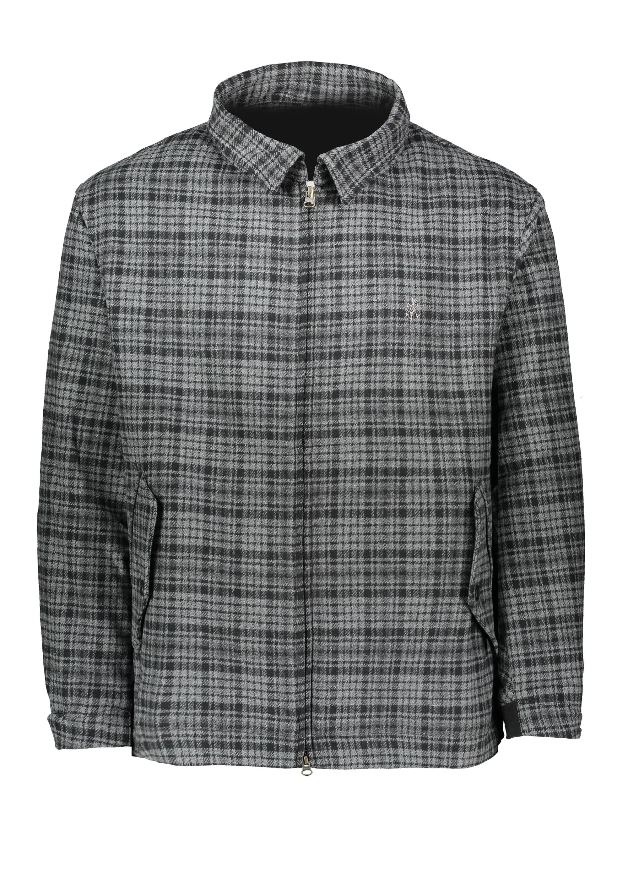 Wool Blend Jacket - Grey