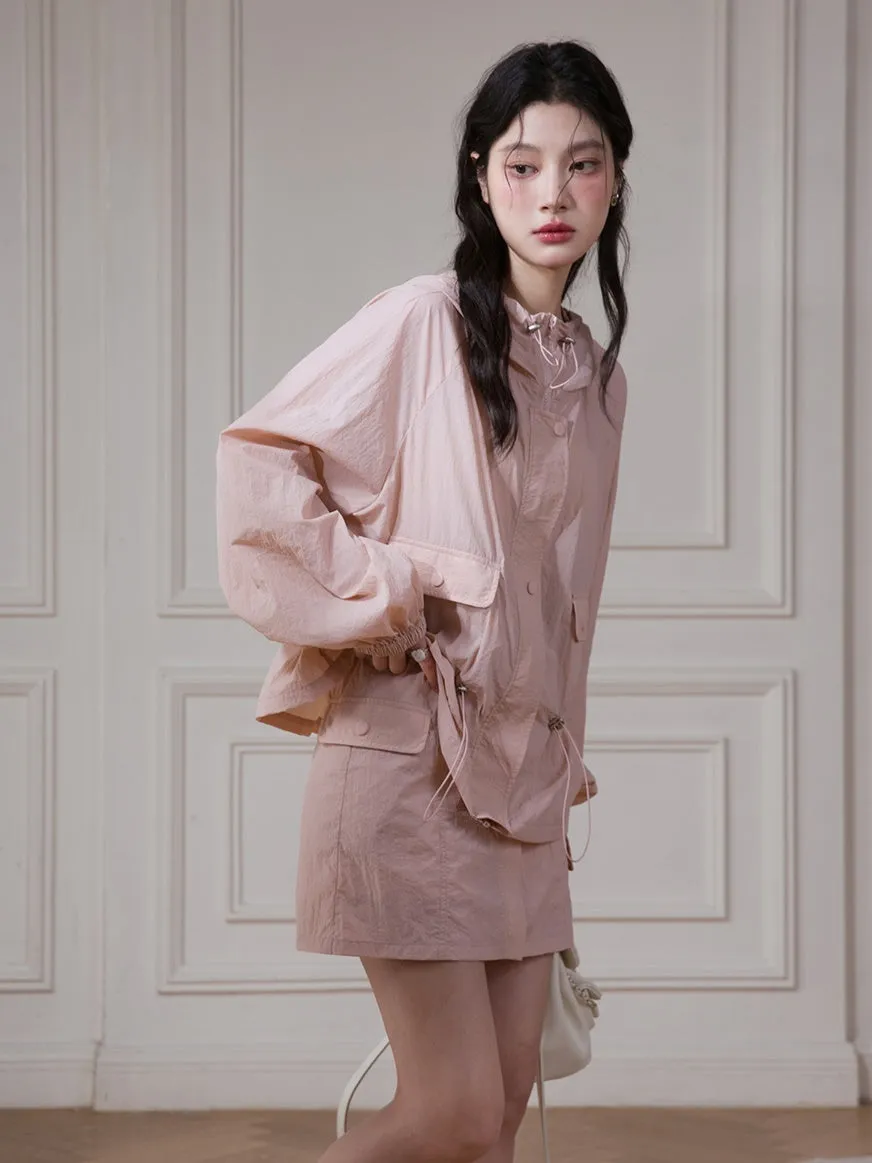 Work Style Sun Protection Jacket & Skirt Set-up