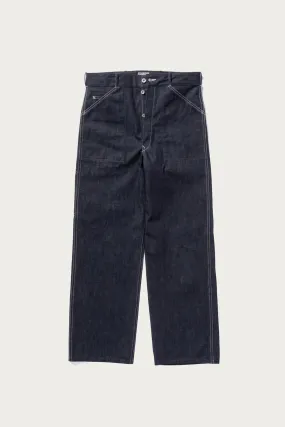 WWII Denim Work Trousers - Indigo