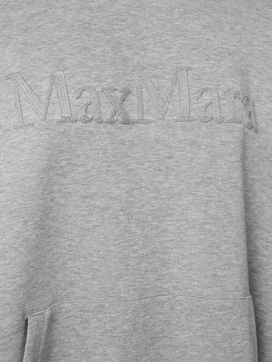'S Max Mara   Sapore jersey logo hoodie 