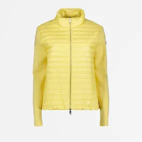 Yellow Bi-material Jacket