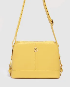 Yellow Joanna Strap Crossbody Bag