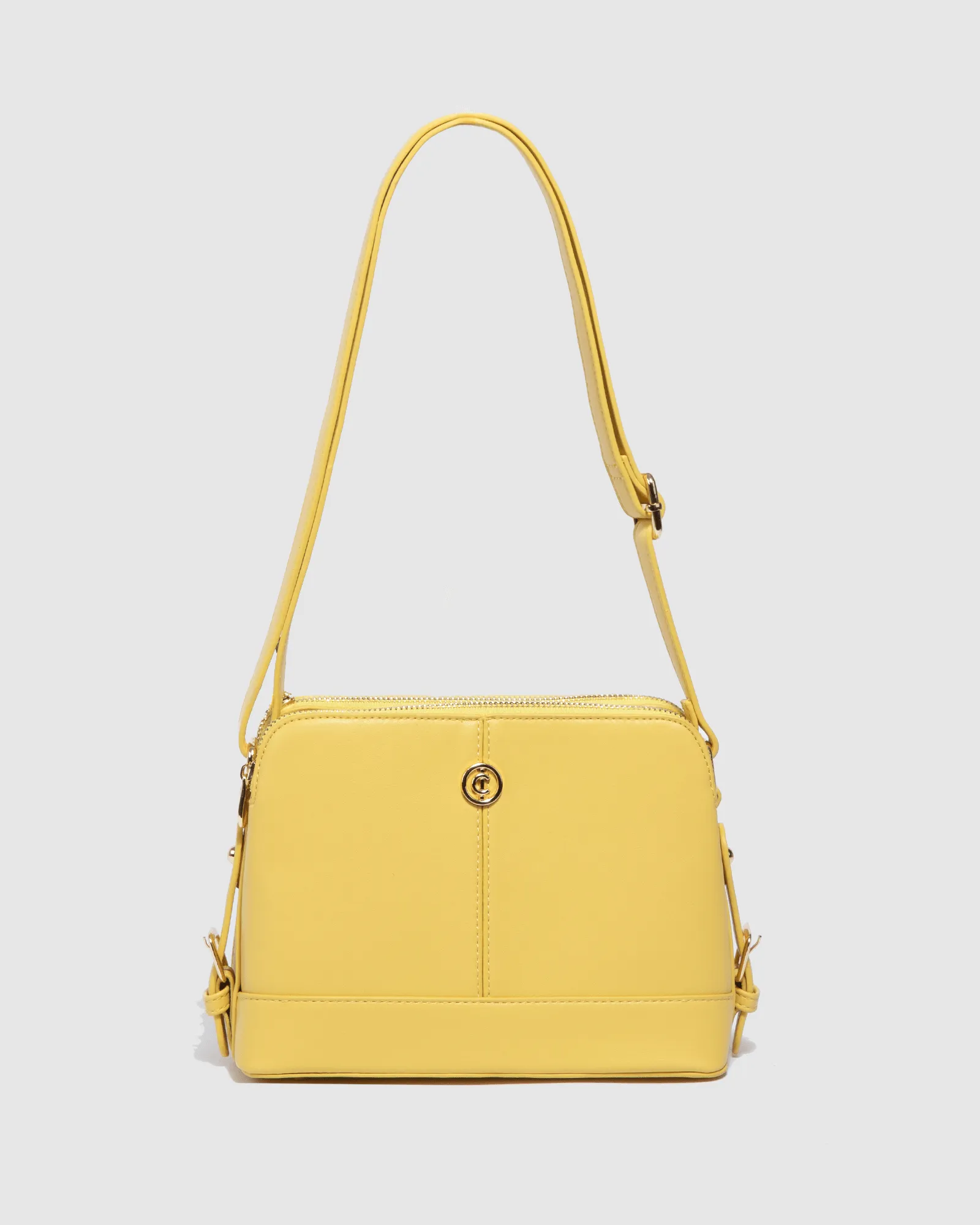 Yellow Joanna Strap Crossbody Bag