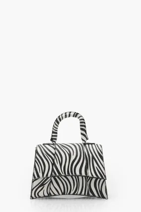 Zebra Pu Curve Bag