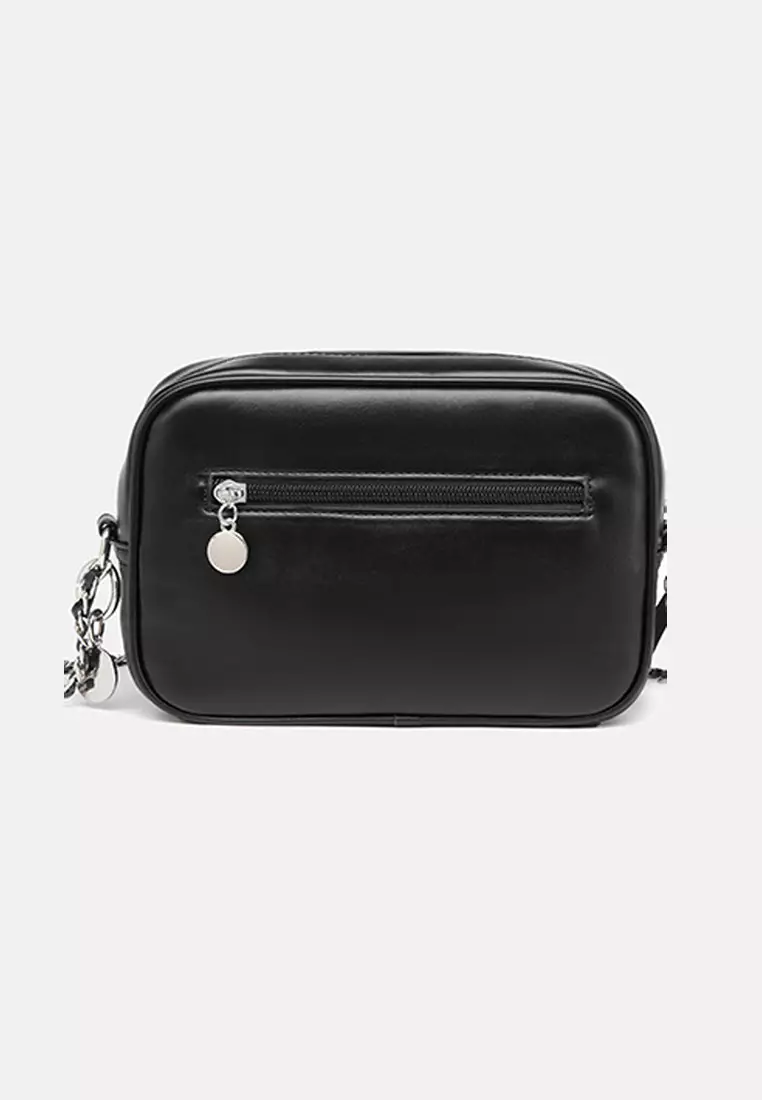 ZITIQUE Faux leather woven cross-body bag