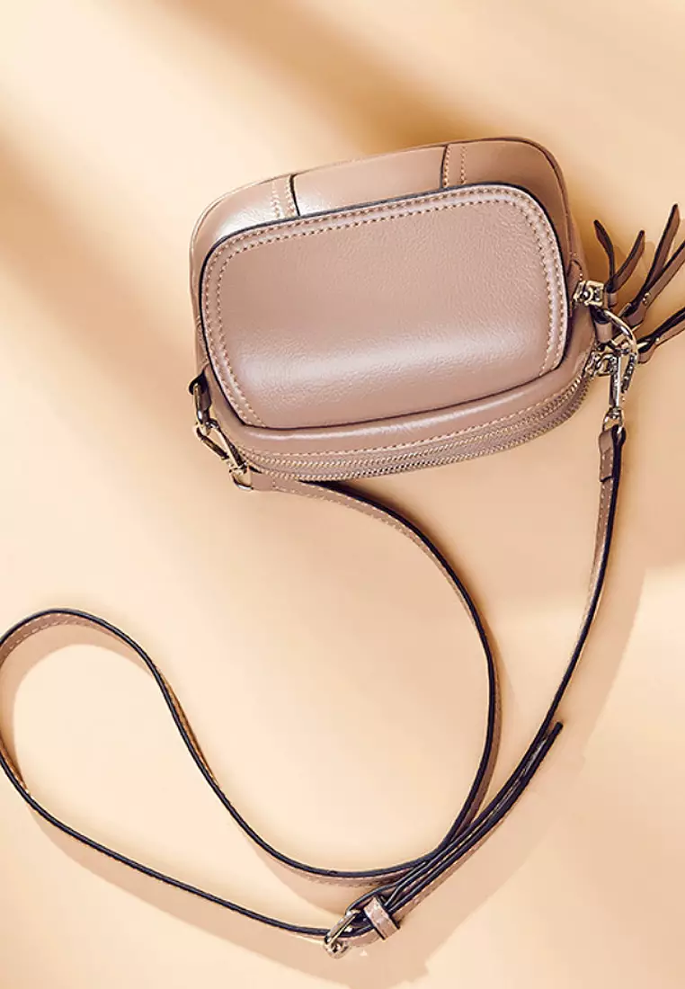 ZITIQUE Retro small rounded back bag